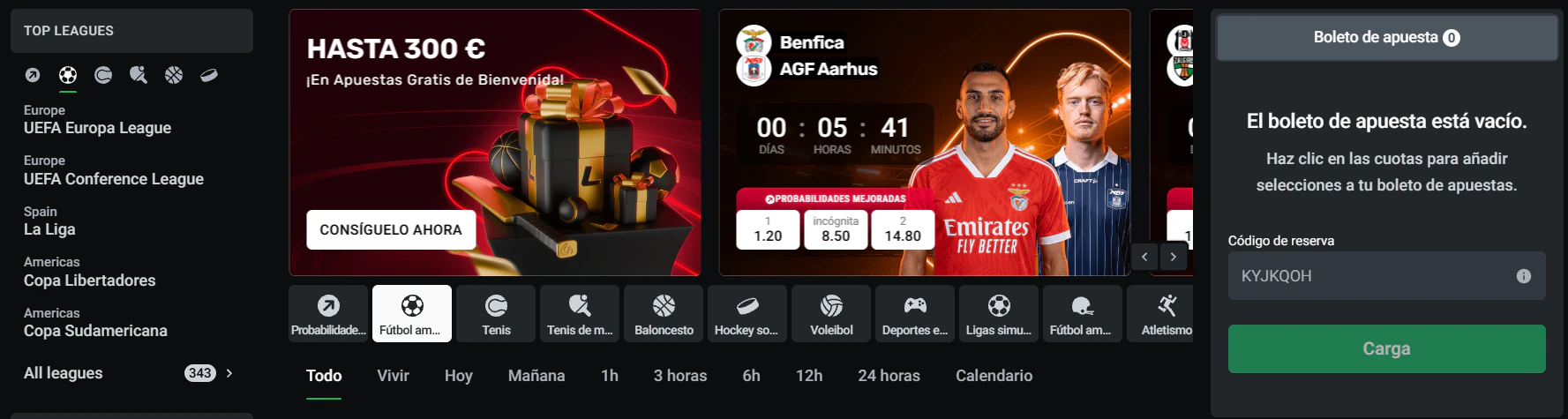 Leon Casino apuestas deportivas y esports